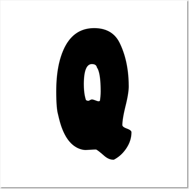 Letter Q Wall Art by Xtian Dela ✅